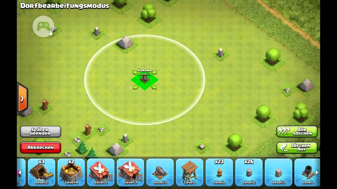 Clash Of Clans Rathaus Level 3 Beste Verteidigung www.youtube.com