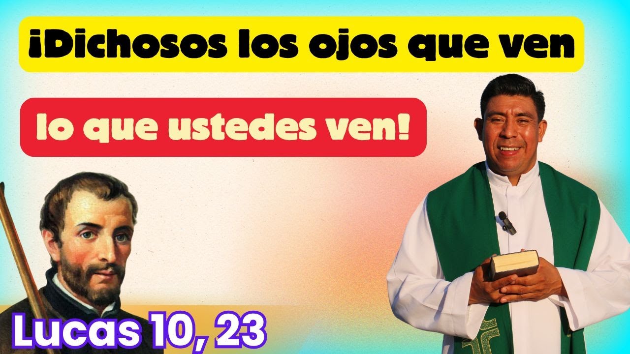 ️ Santa Misa. 03 Dic 2024 ¡Dichosos los ojos que ven lo que ustedes ven