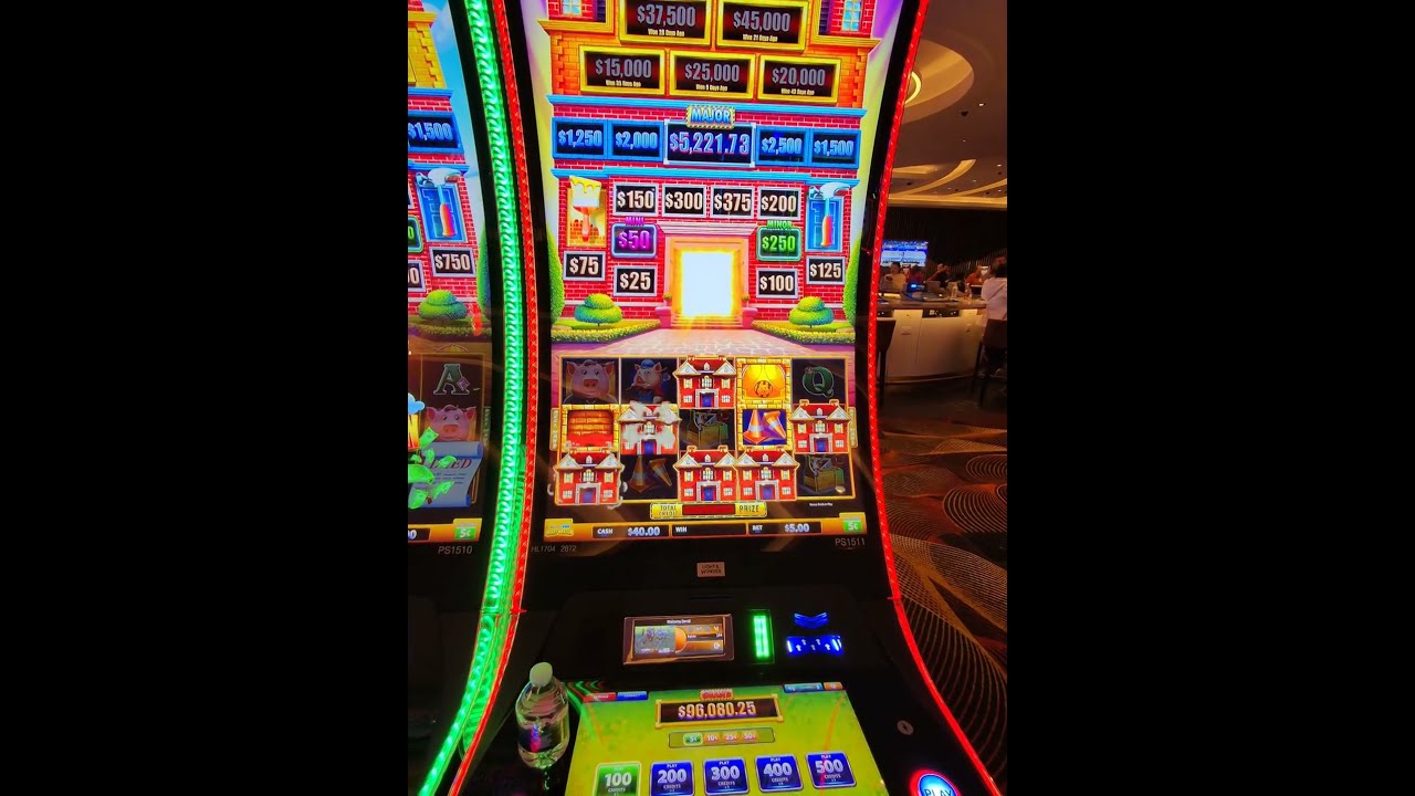 I FINALLY Opened The Golden Doors On Huff N Puff Money Mansion Huge Win Casino Slots