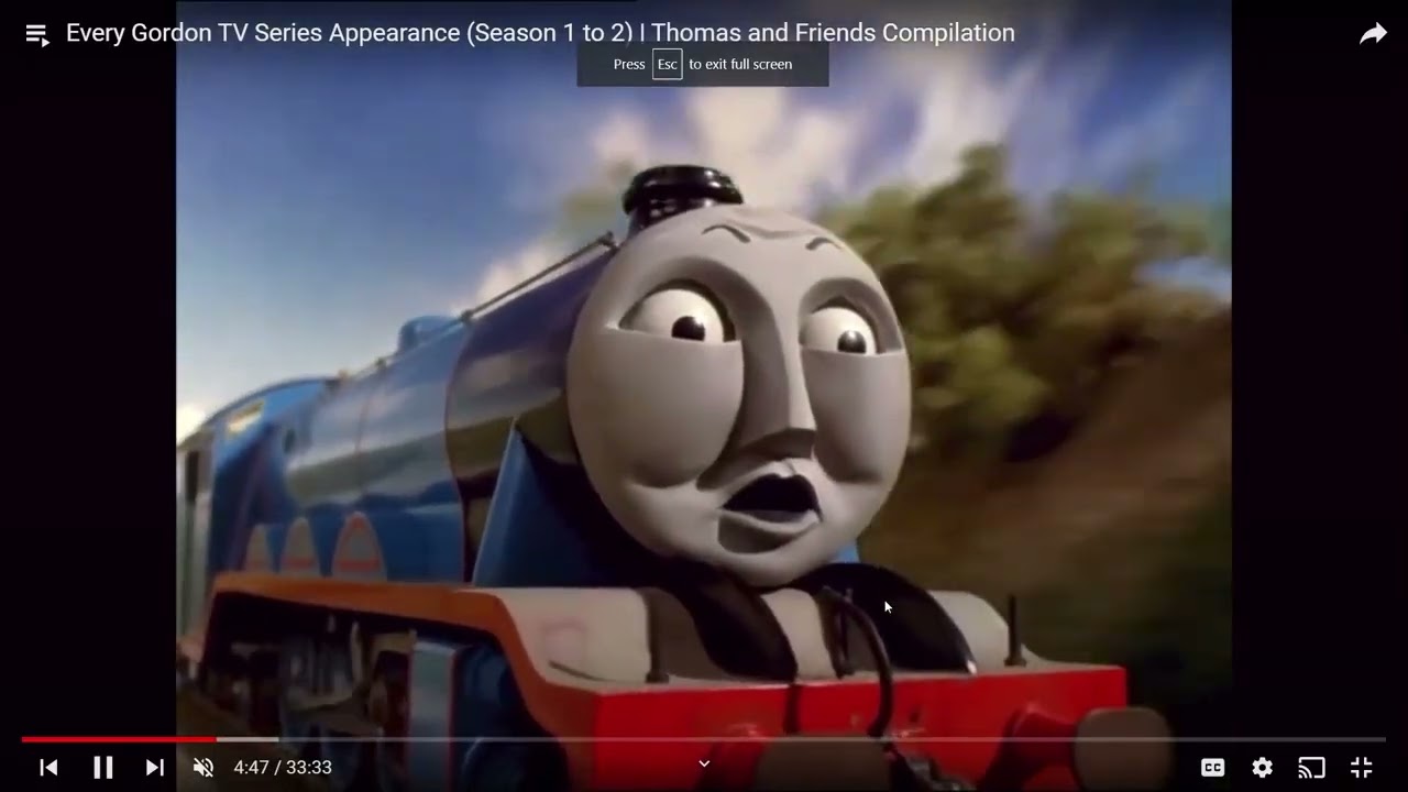 Sodor Fallout AU Gordon Escapes The Blast (REMASTERED)