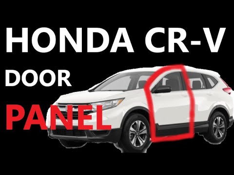 How To remove DOOR PANEL on Honda CRV 2018 2017 2019 2020 - YouTube