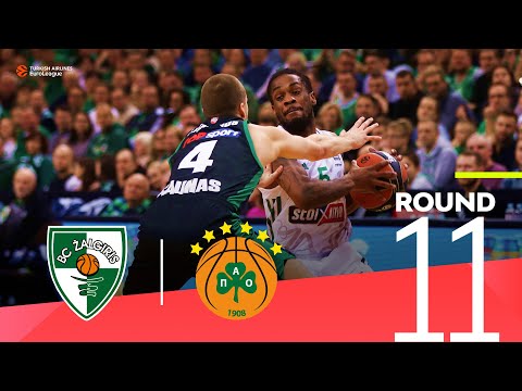 Panathinaikos blasts Zalgiris on the road! | Round 11, Highlights | Turkish Airlines EuroLeague