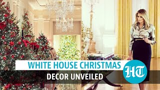 Watch: Melania Trump unveils decorations for last Christmas in White House