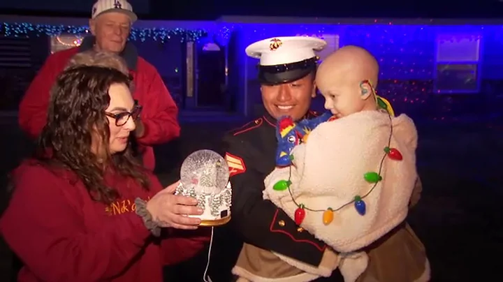 Christmas parade brings joy to Atwater boy with stage 4 cancer