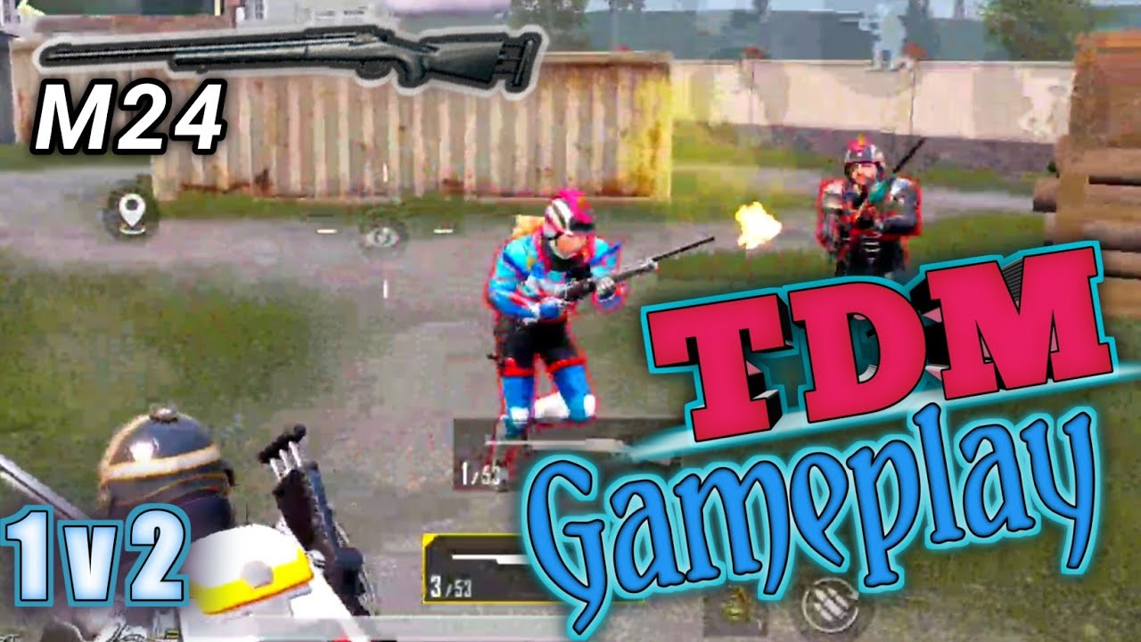 TDM match 1 v 1 । M24 challange 💥🙏 - YouTube
