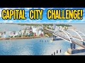 Reverse Lane Mathematics &amp; Capital City Challenge in Cities Skylines!