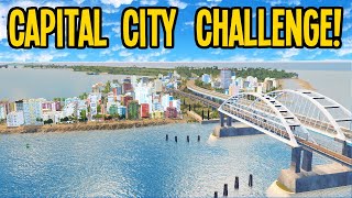Reverse Lane Mathematics & Capital City Challenge in Cities Skylines!