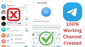 How To Create A Telegram Channel 2025 | How To Create & Customise A Telegram Channel Settings