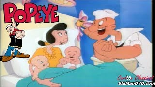 POPEYE THE SAILOR MAN: Bride and Gloom (1954) (Remastered) (HD 1080p) | Jack Mercer, Mae Questel