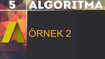 Algoritma 5 - Örnek 2