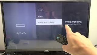 fire tv stick 4k max: how to factory reset back to factory default settings