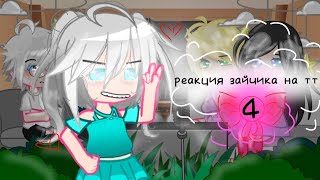 🤍реакция зайчика на тт(4/?)🖤