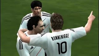 Karl Heinz Rummenigge Goal vs Netherlands ALL STARS PES 6