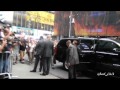 Rob Pattinson arriving at GMA August 15, 2012