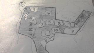 The hunger games map of panem