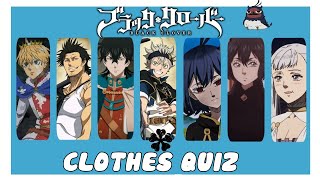BLACK CLOVER QUIZ - Can You Guess The Anime Characters Black Clover🍀 screenshot 2