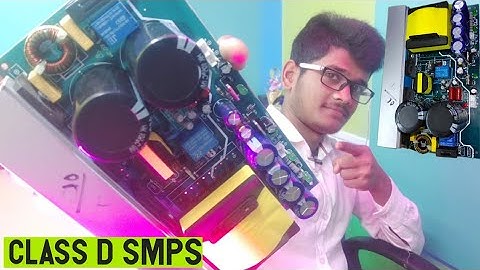 Class D amplifier SMPS circuit New