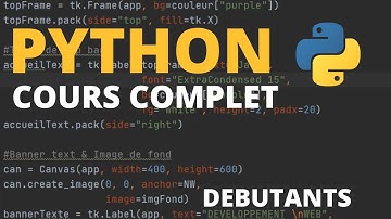 🐍APPRENDRE PYTHON : COURS COMPLET POUR DEBUTANTS👨‍💻