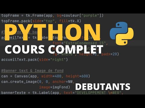 APPRENDRE PYTHON : COURS COMPLET POUR DEBUTANTS