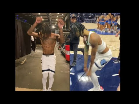 Ja Morant Was Dancing After Grizzlies Eliminated Timberwolves From Playoffs ( Game 6 )
