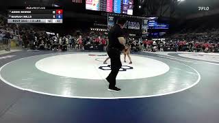 USMC Junior & 16U Nationals | 110 lbs Junior Girls Freestyle | Addie Morse vs Mariah Mills