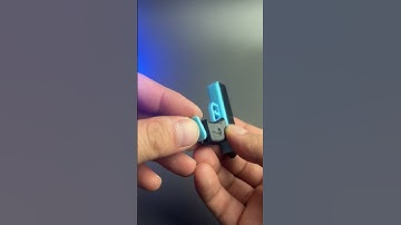 3D Printed pistol keychain  bb shooter #3dprintable #satisfying