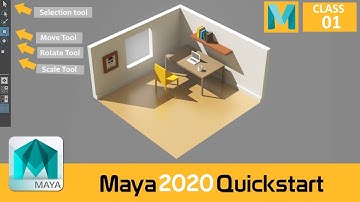 Maya 2020 - A Tutorial For Beginners || Introducing Maya 2020 || Class 1