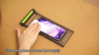 WSKEN iPhone 17 Privacy Screen Protector 3D Full Coverage 24° Anti Spy Full Edge Install Video