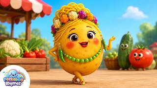 Aloo's New Look | Funny Hindi Rhymes for Kids | Peekaboo Rhymes