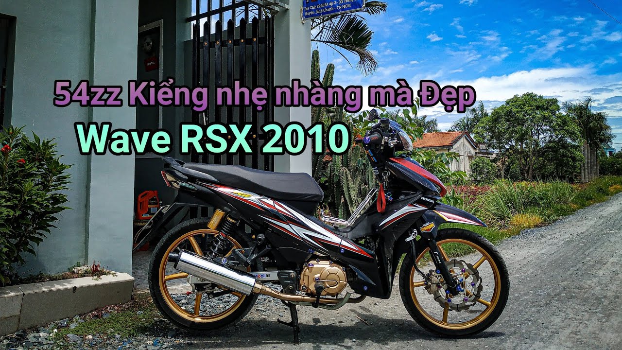 Wave RSX | Wave RSX 2010 dọn kiểng nhẹ nhàng mà đẹp - YouTube