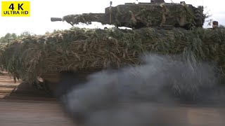 4Kᵁᴴᴰ Schützenpanzer Puma bei voller Fahrt im Gelände