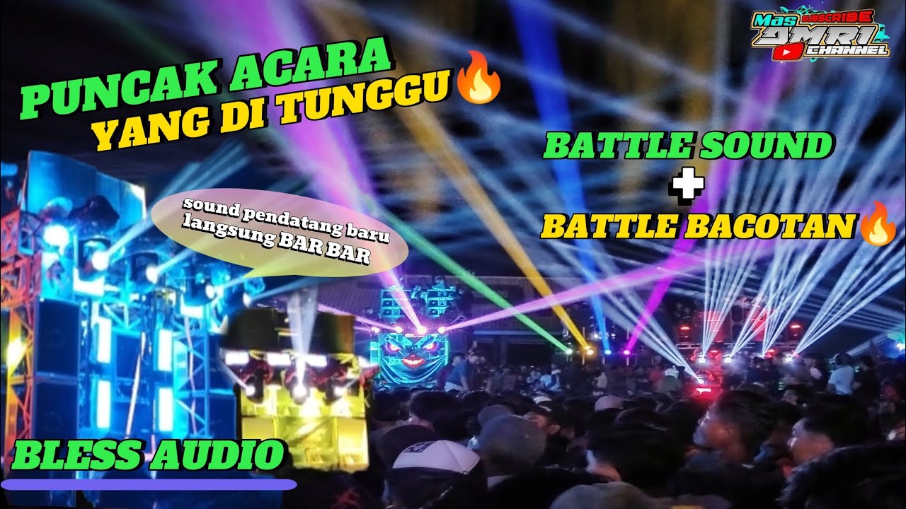 SOUND PENDATANG BARU LANGSUNG BAR*🔥BLESS AUDIO JEMBER feat SAGITA AUDIO JEMBER