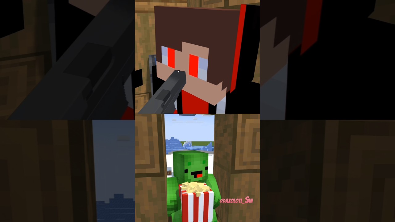 JJ vs Mikey Good deeds vs Bad deeds 8 - Minecraft Animation #shorts