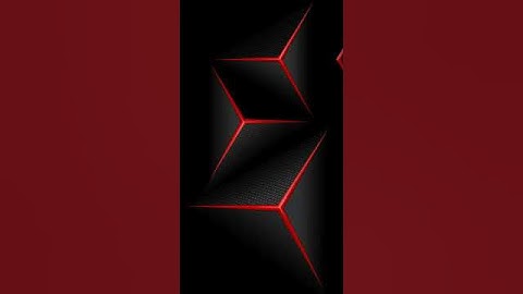 technology red black triangle Animated
