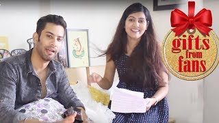 Swabhiman Stars Sahil Uppal & Sangeeta Chauhan Receives Gifts From Fans ( Part 2 )