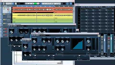Compress a drum groove