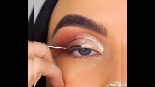 خطوة بخطوة مكياج العيون سهل و انيق الأعراس و المناسبات //   Eyes makeup tutorial