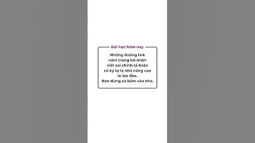 Cùng Học An Toàn Bảo Mật Với MoMo | Cách nhận biết đường link đáng ngờ