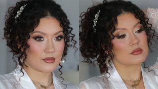 DOING MY OWN BRIDAL MAKEUP TRIAL | TIPS FROM A PRO MUA