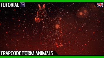Trapcode Form - Particle Animals | After Effects Tutorial [EN]