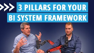 Three Pillars for Your BI System Framework - The Dashboard Effect Podcast