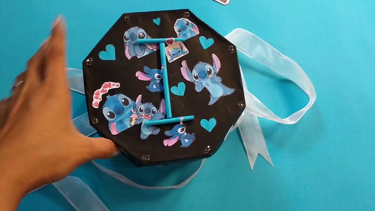 Octagonal Explosion Box🌹 ️ - YouTube