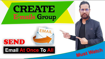 How to create group email in Gmail //जीमेल में ग्रुप कैसे बनाये