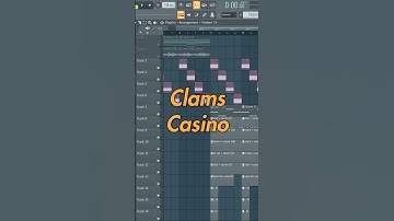 CLAMS CASINO FL STUDIO TUTORIAL! #flstudio #musicproduction #flstudiotutorial