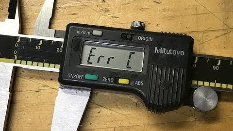 Mitutoyo Error C fix