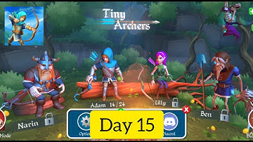 Tiny Archers Gameplay Walkthrough | Android Mobile Game | Day 15 🏹