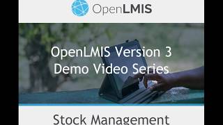 OpenLMIS Version 3 - Stock Management screenshot 1