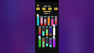 Map 655 Solution||Color Water Sort 3D!