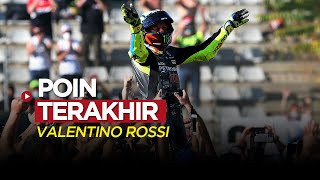 Klasemen Akhir MotoGP 2021, Berapa Poin yang Dikumpulkan Valentino Rossi?