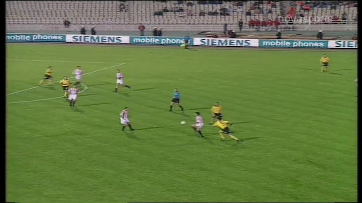 Ολυμπιακός - ΑΕΚ (4-1), 04/11/2000